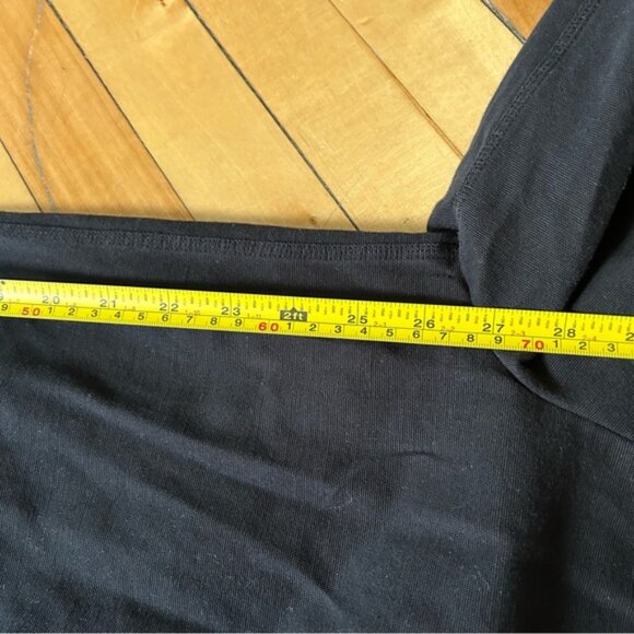 COS Sz 4 Black Barrel Relaxed Trendy Cotton Pants - Picture 13 of 13